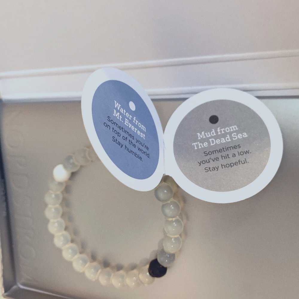Classic Lokai Silicone Beaded Bracelet NWT Size SMALL